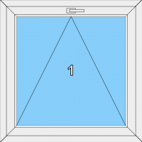 003 Fenster einfügelig, kippbar